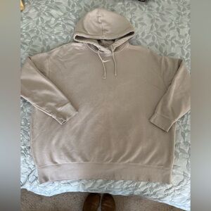 Women’s Nike Taupe light beige Sweatshirt size XXL